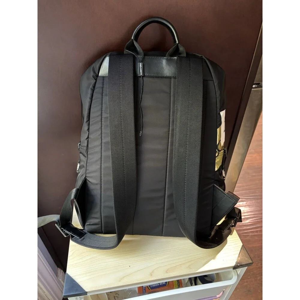 NEW Auth Dolce & Gabbana Unisex Men’s Womens Logo Tape LUXURY Backpack COA $1460